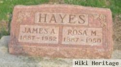 Bessie Rosella "rosa" Mann Hayes