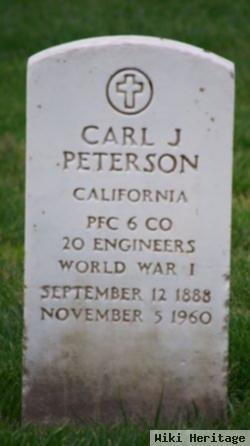 Carl J Peterson