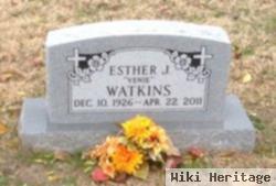 Esther L "vennie" Johnson Watkins