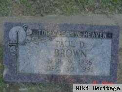 Paul D. Brown