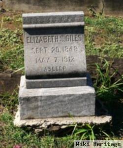 Elizabeth S Giles