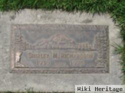 Shirley M Richardson
