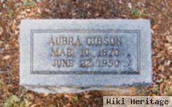 Aubrey Jefferson "aubra" Gibson