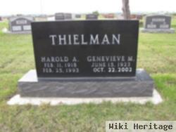 Harold A Thielman