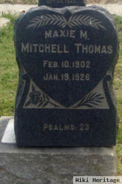 Maxie M. Mitchell Mitchell Thomas