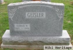 Harold W Geisler