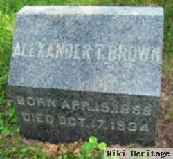 Alexander T Brown