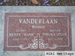 Henry "hank" Vanderlaan