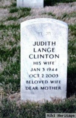 Judith Lange Clinton