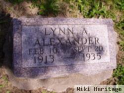 Lynn Alfred Alexander