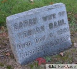 Sarah Mary Brown Bahl