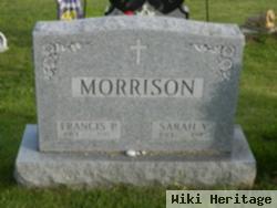 Sarah V Morrison