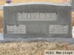 B. E. "bern" Lovett