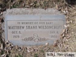 Matthew Shane Wilsoncroft