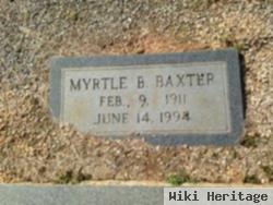 Myrtle B Baxter