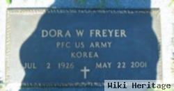 Dora W Freyer