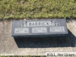 Reatha Ruth Barrick Latray