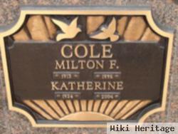 Milton F Cole