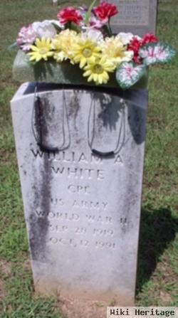 Corp William A. White