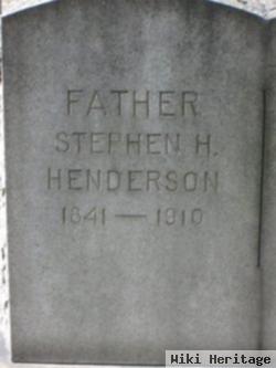 Stephen H Henderson