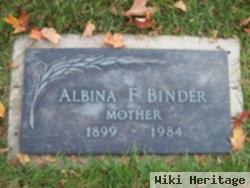 Albina F Binder