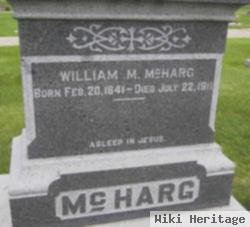 William M Mcharg