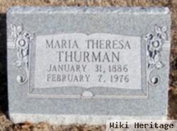 Maria Theresa Whippo Thurman