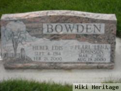 Heber Edis Bowden