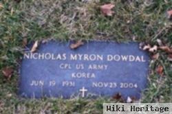 Nicholas Myron Dowdal