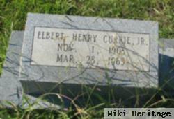 Elbert Henry Currie, Jr