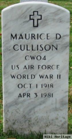 Maurice D Cullison