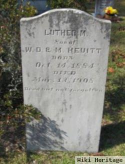 Luther M Heuitt