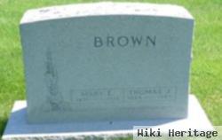 Mary E Herbert Brown