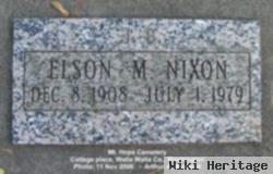 Elson M. Nixon