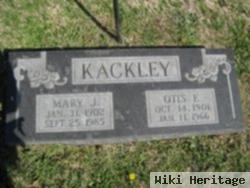 Otis "pete" Kackley