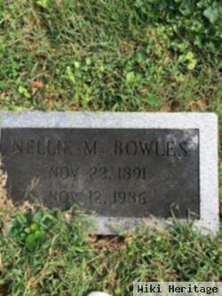 Nellie M Bowles