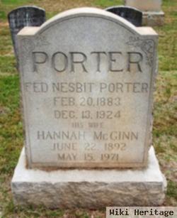 Fed Nesbit Porter