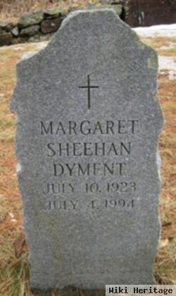 Margaret "peg" Sheehan Dyment