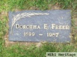 Dorotha E Freer