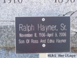 Ralph Hayner, Sr