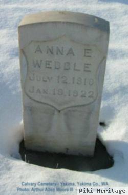 Anna E. "annie" Weddle