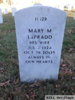 Mary M Lapradd