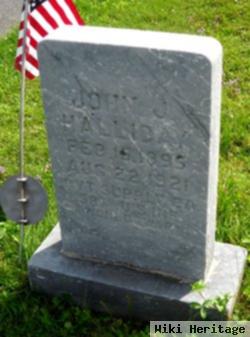 John J Halliday