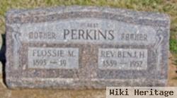 Rev Benjamin H Perkins