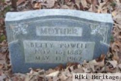 Elizabeth "betty" Rich Powell