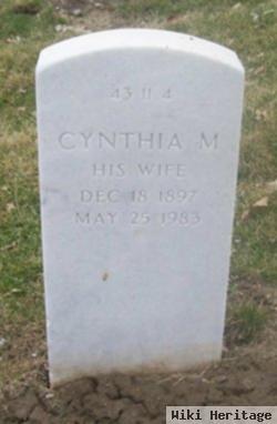 Cynthia M Clark