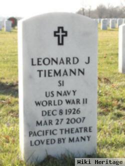 Leonard J Tiemann