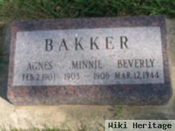 Minnie Bakker