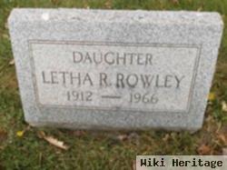 Letha Rose Rowley