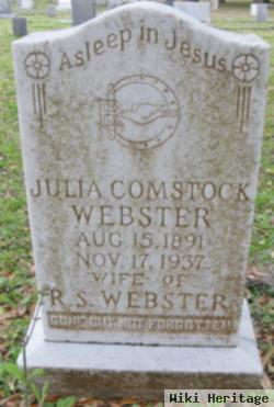 Julia Comstock Webster